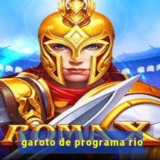 garoto de programa rio